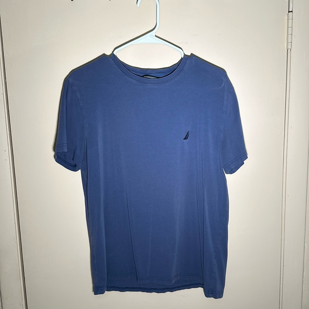Blue nautica t shirt